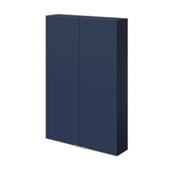 GoodHome Imandra Matt Blue Double Cabinet (W)600mm (H)900mm
