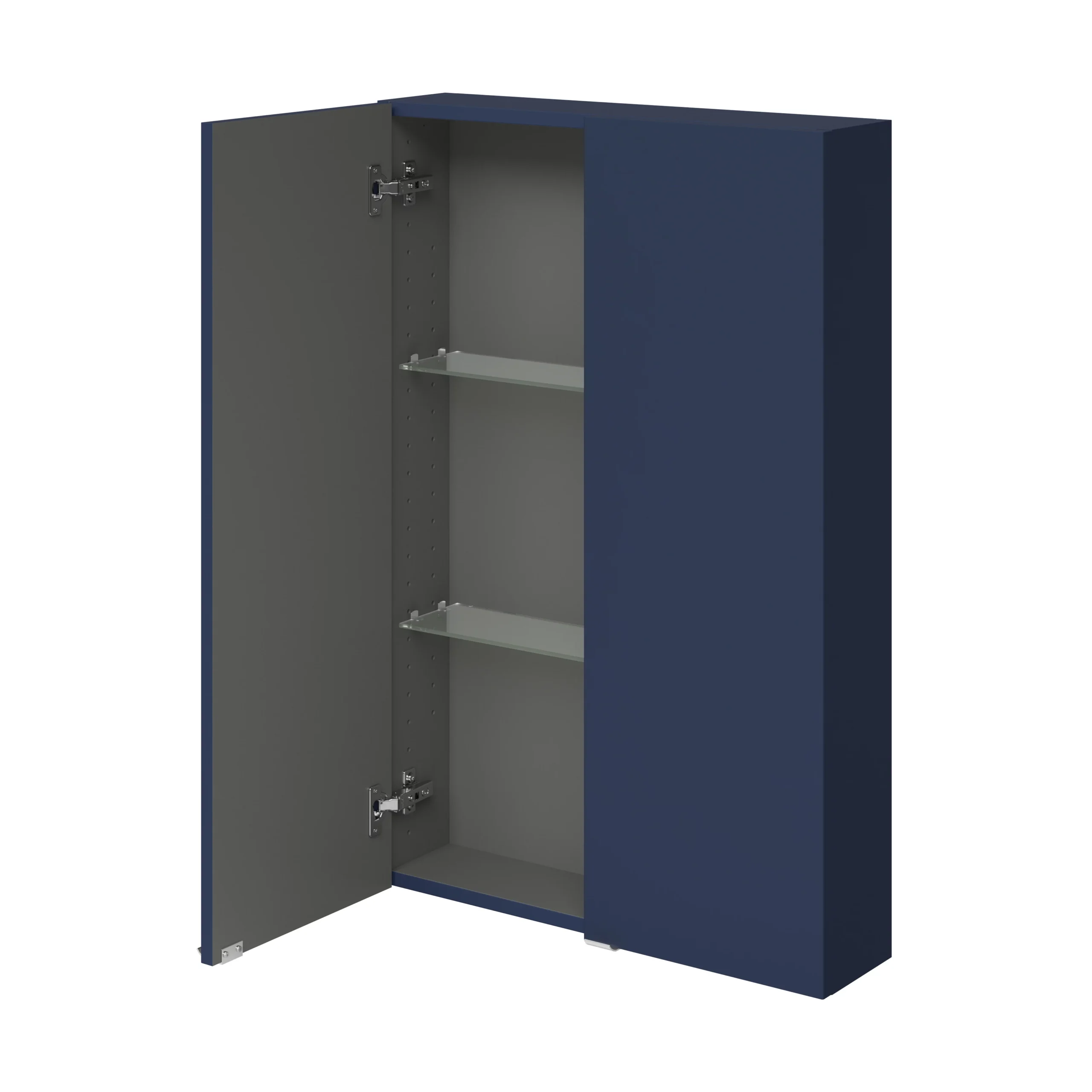 GoodHome Imandra Matt Blue Double Cabinet (W)600mm (H)900mm 5 GoodHome Imandra Matt Blue Double Cabinet (W)600mm (H)900mm - Image 3