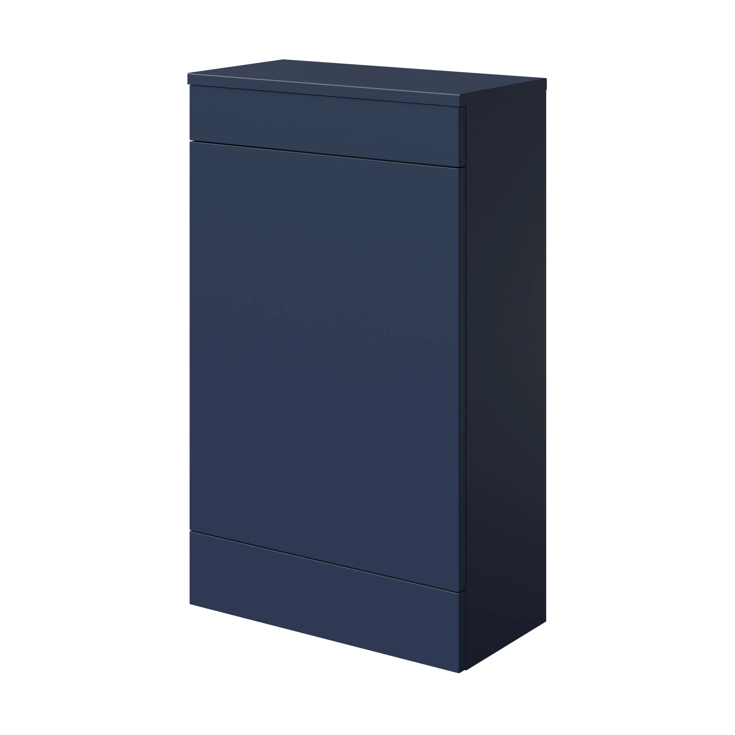 GoodHome Imandra Matt Blue Freestanding Toilet Cabinet (W)500mm (H)840mm 3 GoodHome Imandra Matt Blue Freestanding Toilet Cabinet (W)500mm (H)840mm
