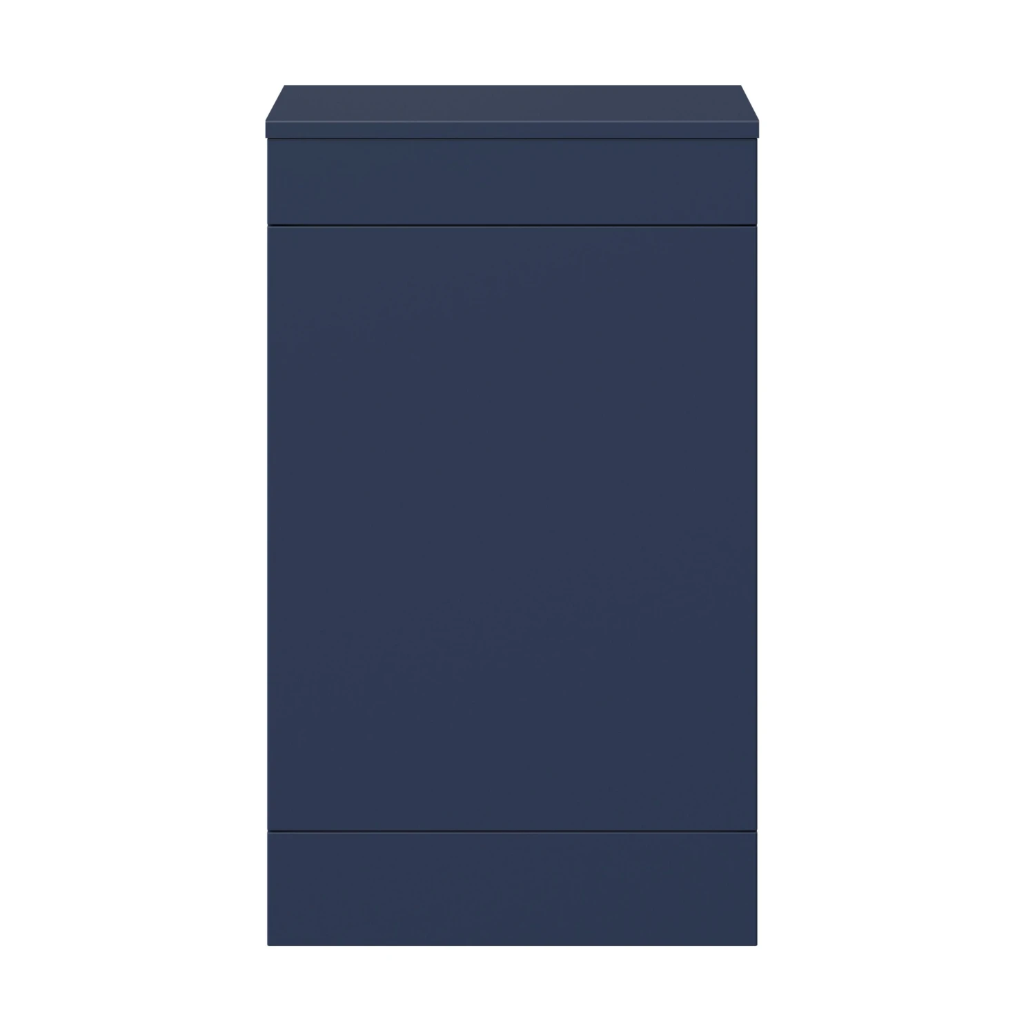 GoodHome Imandra Matt Blue Freestanding Toilet Cabinet (W)500mm (H)840mm 5 GoodHome Imandra Matt Blue Freestanding Toilet Cabinet (W)500mm (H)840mm - Image 3