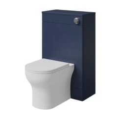GoodHome Imandra Matt Blue Freestanding Toilet Cabinet (W)500mm (H)840mm 11 GoodHome Imandra Matt Blue Freestanding Toilet Cabinet (W)500mm (H)840mm -Trade point goodhome imandra matt blue freestanding toilet cabinet w 500mm h 840mm5059340394077 21c