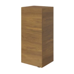 GoodHome Imandra Matt Walnut Effect Single Deep Wall Cabinet (W)400mm (H)900mm