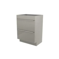 GoodHome Imandra & Mila Taupe Freestanding Vanity Unit & Basin Set (W)604mm