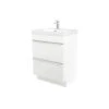 GoodHome Imandra & Mila White Freestanding Vanity Unit & Basin Set (W)604mm 1 GoodHome Imandra & Mila White Freestanding Vanity Unit & Basin Set (W)604mm -Trade point goodhome imandra mila white freestanding vanity unit basin set w 604mm3663602312666 01c bq