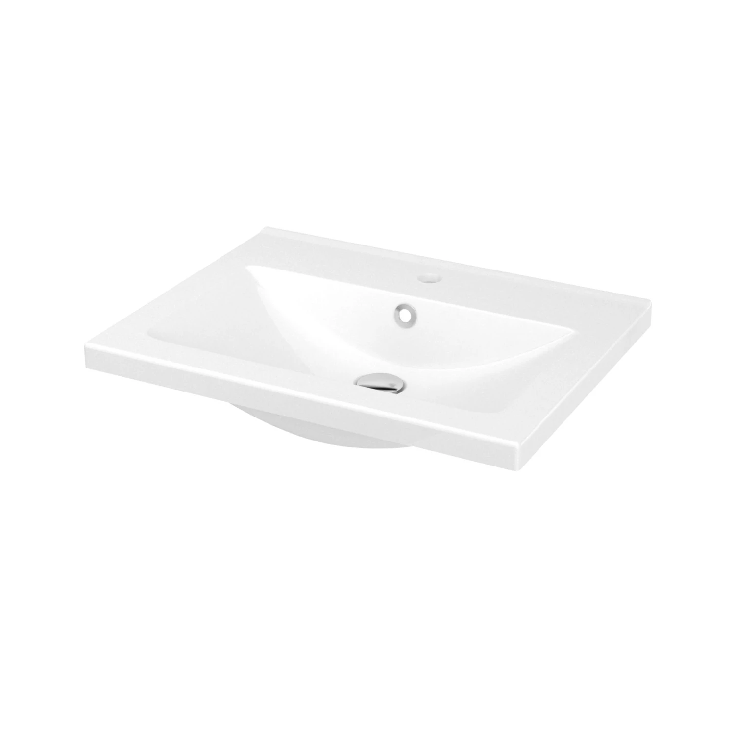 GoodHome Imandra & Nira Grey Freestanding Vanity Unit & Basin Set (W)604mm 5 GoodHome Imandra & Nira Grey Freestanding Vanity Unit & Basin Set (W)604mm - Image 3