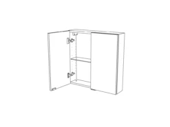 GoodHome Imandra Oak Effect Double Wall Cabinet (W)600mm (H)600mm 19 GoodHome Imandra Oak Effect Double Wall Cabinet (W)600mm (H)600mm -Trade point goodhome imandra oak effect double wall cabinet w 600mm h 600mm3663602526865 02t