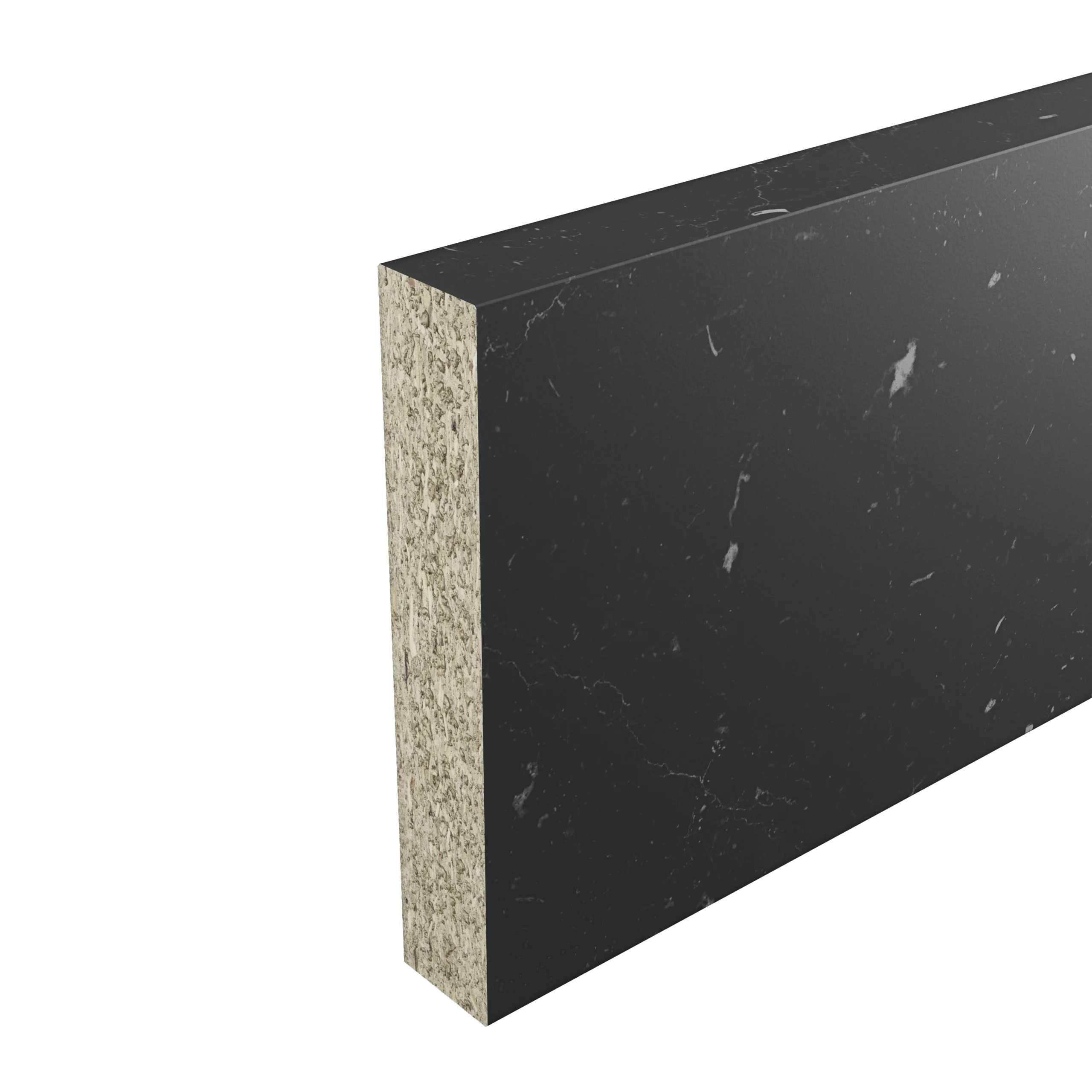 GoodHome Kala Black Stone Effect Upstand (L)3000mm 5 GoodHome Kala Black Stone Effect Upstand (L)3000mm - Image 3