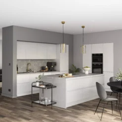 GoodHome Kala Pietra Grey Worktop Edging Tape, (L)3m -Trade point goodhome kala pietra grey worktop edging tape l 3m5059340795034 03i