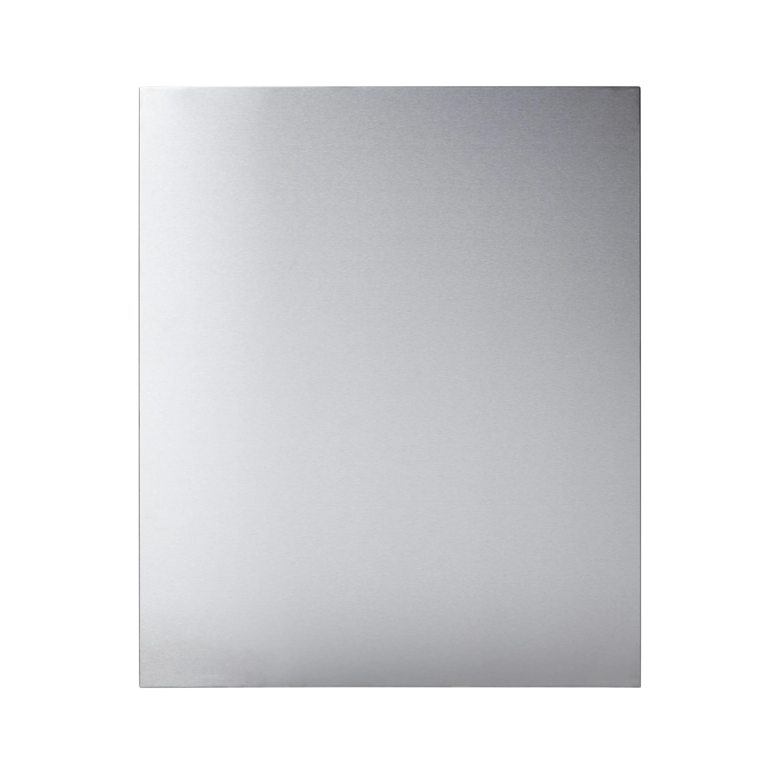 GoodHome Kasei Polished Brushed Effect Stainless Steel Splashback, (H)800mm (W)1100mm (T)10mm 3 GoodHome Kasei Polished Brushed Effect Stainless Steel Splashback, (H)800mm (W)1100mm (T)10mm