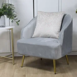 GoodHome Kenton Pink Spotty Indoor Cushion (L)45cm X (W)45cm -Trade point goodhome kenton pink spotty indoor cushion l 45cm x w 45cm5059340443799 01i