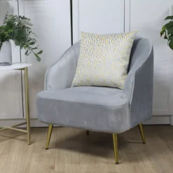 GoodHome Kenton Yellow Spotty Indoor Cushion (L)45cm X (W)45cm 12 GoodHome Kenton Yellow Spotty Indoor Cushion (L)45cm X (W)45cm -Trade point goodhome kenton yellow spotty indoor cushion l 45cm x w 45cm5059340443782 01i