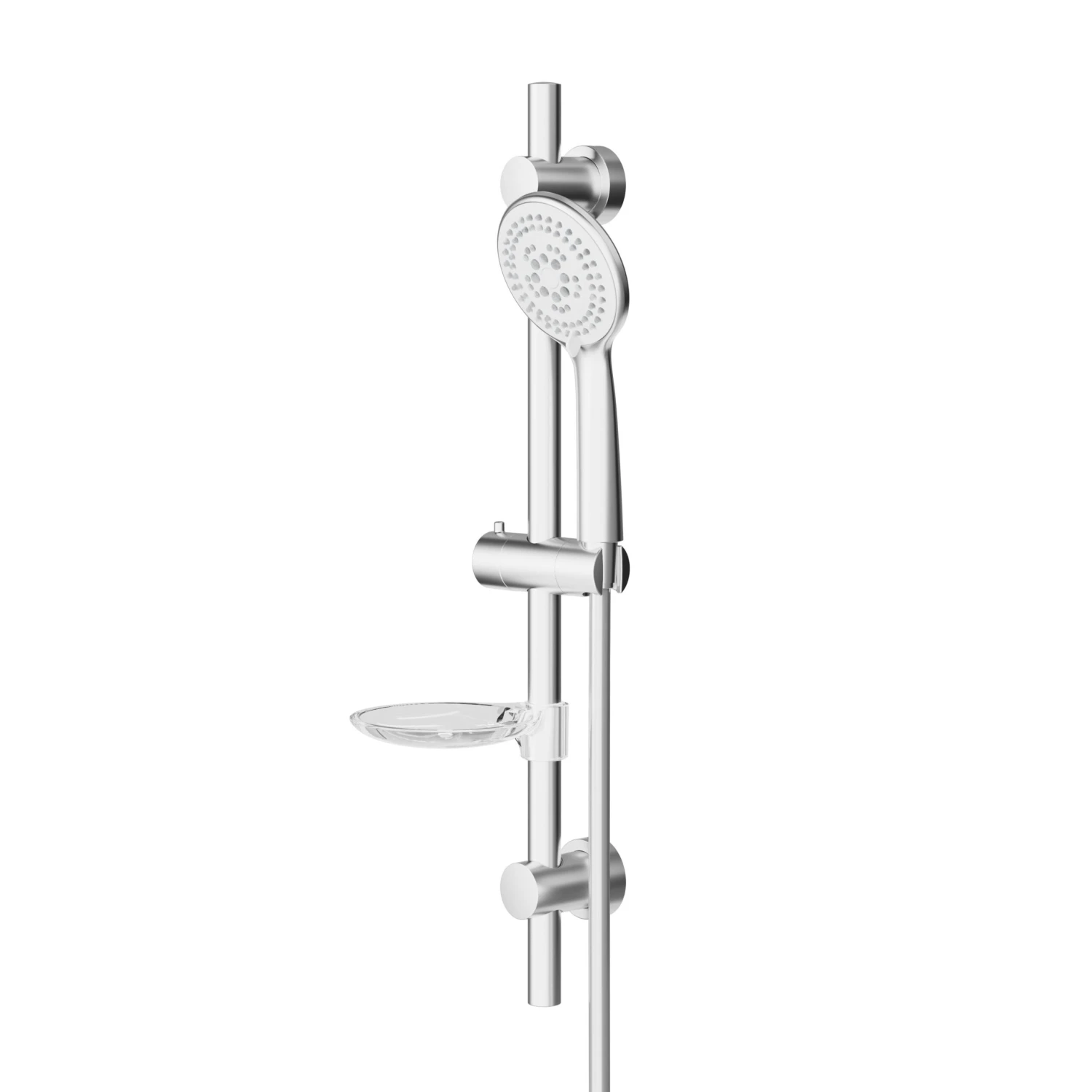 GoodHome Kielder 5-spray Pattern Chrome Effect Shower Kit 3 GoodHome Kielder 5-spray Pattern Chrome Effect Shower Kit