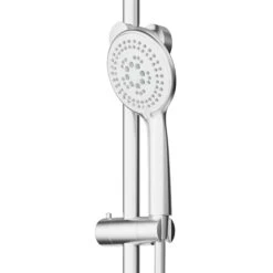 GoodHome Kielder 5-spray Pattern Chrome Effect Shower Kit 11 GoodHome Kielder 5-spray Pattern Chrome Effect Shower Kit -Trade point goodhome kielder 5 spray pattern chrome effect shower kit5059340609065 36c