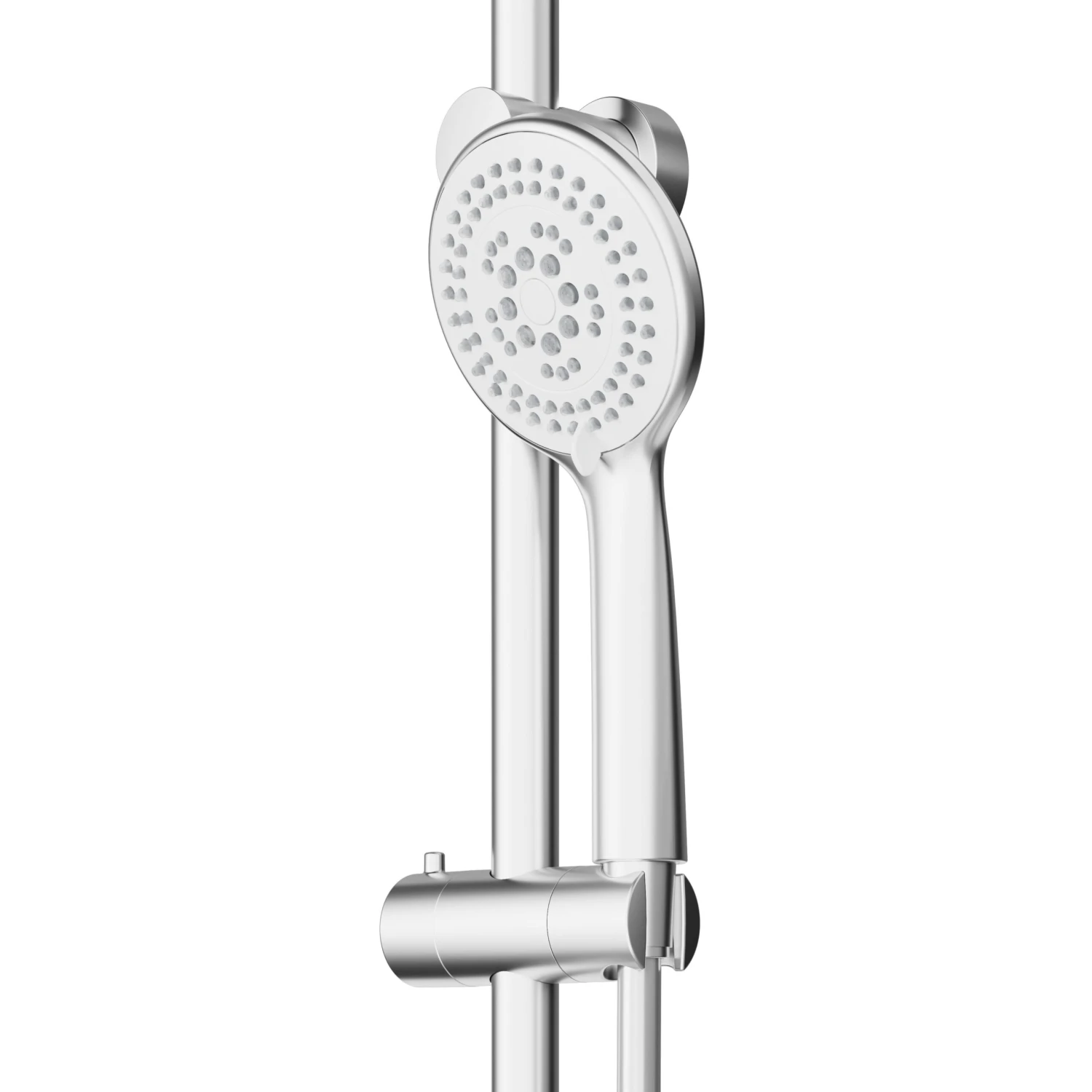 GoodHome Kielder 5-spray Pattern Chrome Effect Shower Kit 5 GoodHome Kielder 5-spray Pattern Chrome Effect Shower Kit - Image 3
