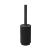 GoodHome Kina Black Polypropylene Toilet Brush & Holder