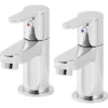 GoodHome Lecci Contemporary Basin Pillar Tap
