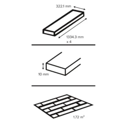 GoodHome Leyton Grey Laminate Flooring, 1.72m² -Trade point goodhome leyton grey laminate flooring 1 72m 5059340391380 01t