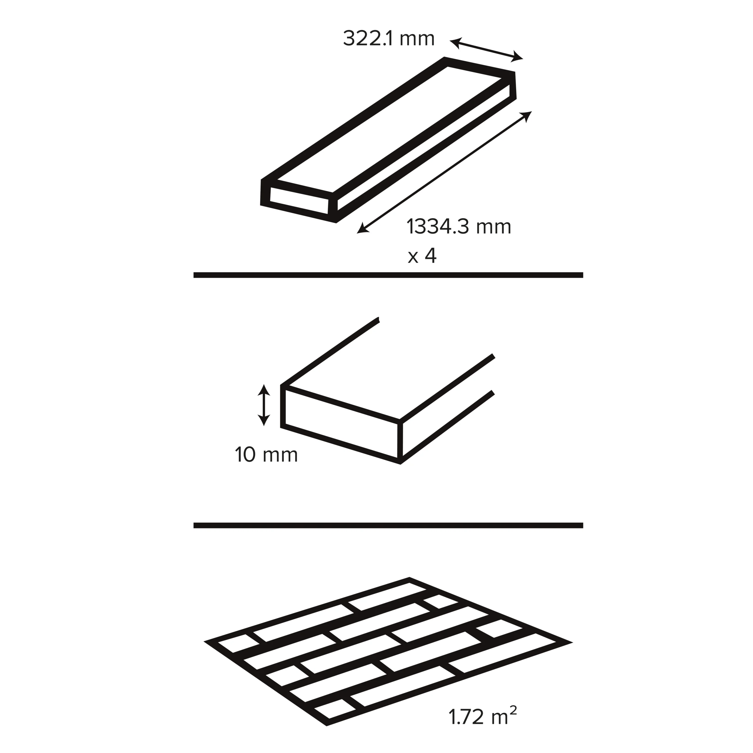 GoodHome Leyton Honey Wood Effect Laminate Flooring, 1.72m² 12 GoodHome Leyton Honey Wood Effect Laminate Flooring, 1.72m² - Image 10