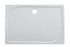 GoodHome Limski Rectangular Shower Tray (L)760mm (W)1200mm (H)28mm