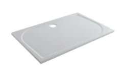 GoodHome Limski Rectangular Shower Tray (L)800mm (W)1400mm (H)28mm 10 GoodHome Limski Rectangular Shower Tray (L)800mm (W)1400mm (H)28mm -Trade point goodhome limski rectangular shower tray l 800mm w 1400mm h 28mm3663602943730 01bq