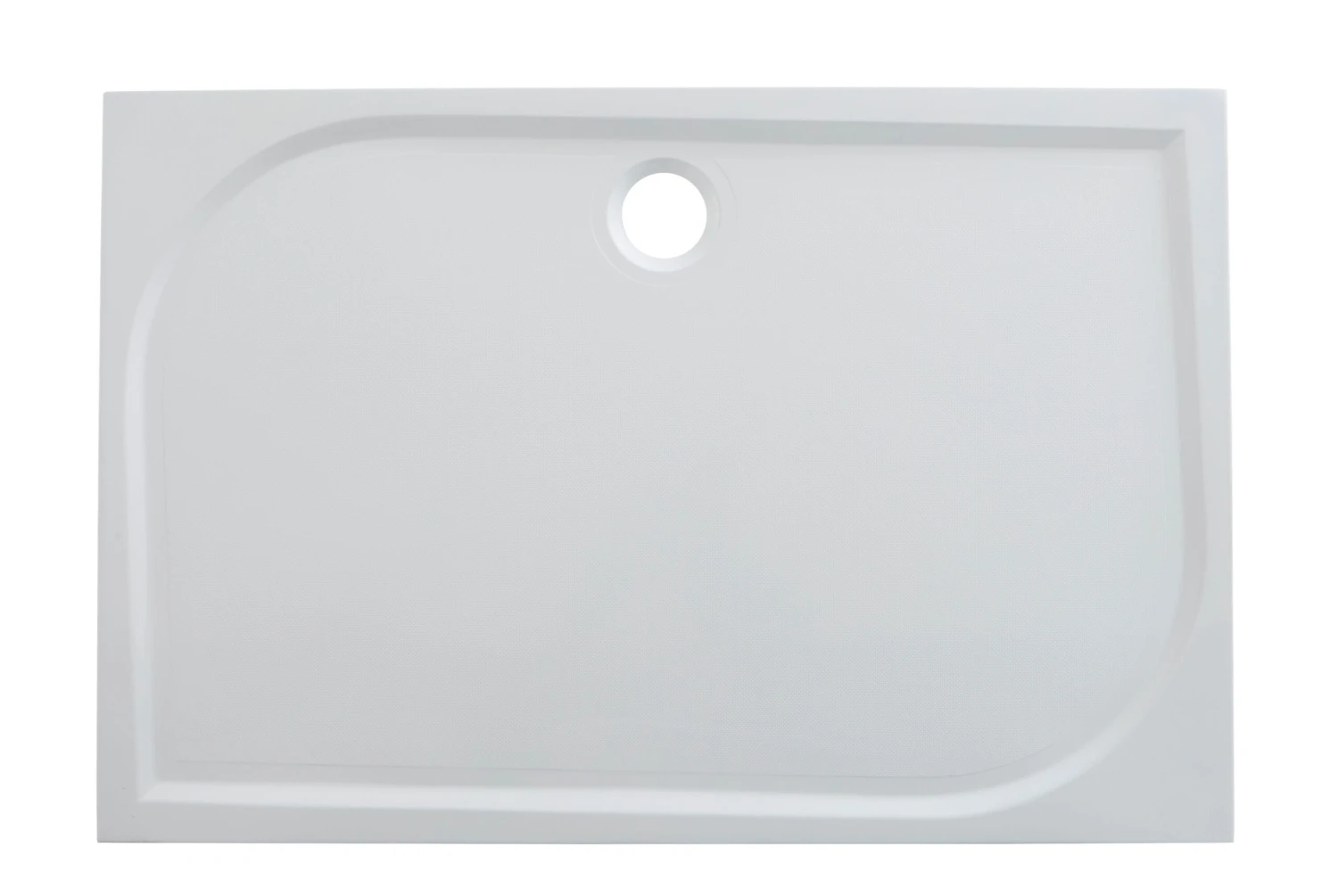 GoodHome Limski Rectangular Shower Tray (L)800mm (W)1400mm (H)28mm 3 GoodHome Limski Rectangular Shower Tray (L)800mm (W)1400mm (H)28mm