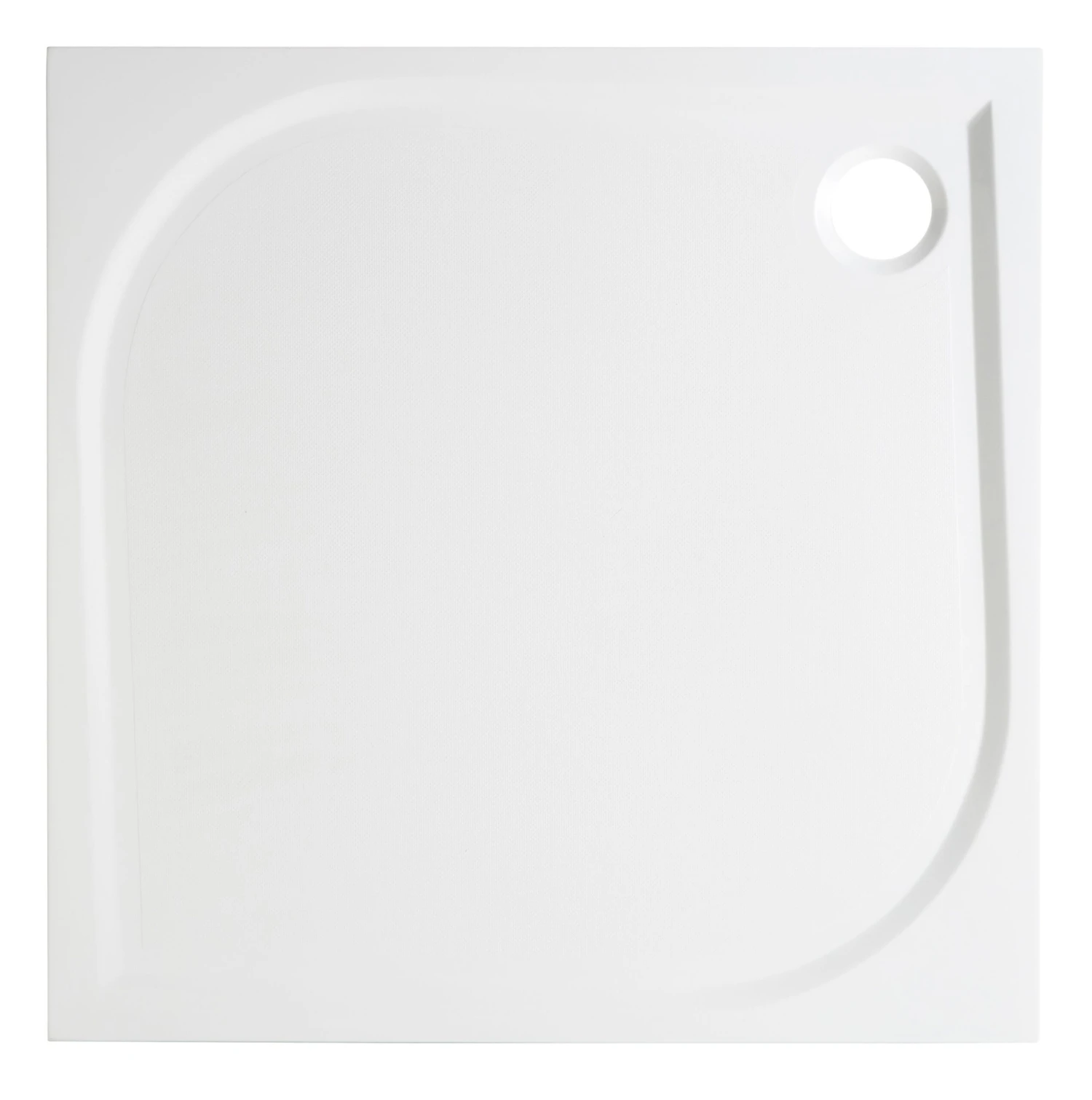 GoodHome Limski Square Shower Tray (L)760mm (W)760mm (H)28mm 3 GoodHome Limski Square Shower Tray (L)760mm (W)760mm (H)28mm