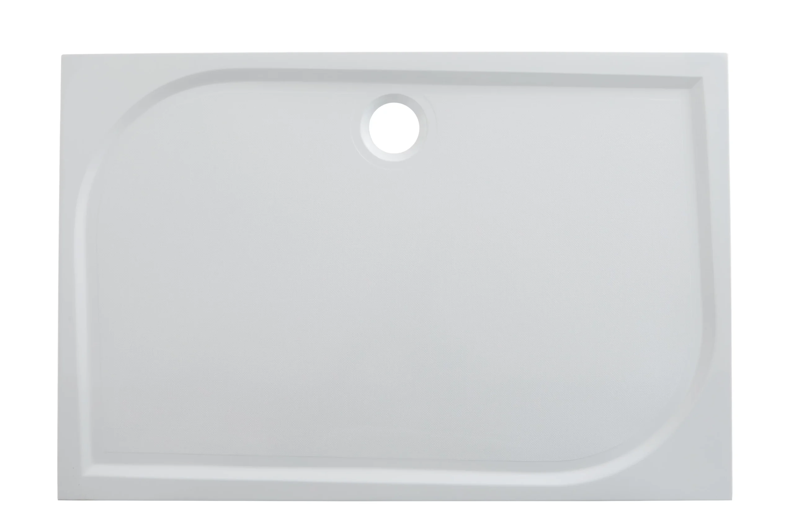 GoodHome Limsky Rectangular Shower Tray (L)700mm (W)1200mm (H)28mm 3 GoodHome Limsky Rectangular Shower Tray (L)700mm (W)1200mm (H)28mm