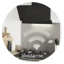 GoodHome LinkSense GHCH60LKBL Black Steel & Glass Chimney Cooker Hood (W)59.8cm - Black 21 GoodHome LinkSense GHCH60LKBL Black Steel & Glass Chimney Cooker Hood (W)59.8cm - Black -Trade point goodhome linksense ghch60lkbl black steel glass chimney cooker hood w 59 8cm black5059340445984 11i