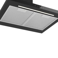 GoodHome LinkSense GHCH60LKBL Black Steel & Glass Chimney Cooker Hood (W)59.8cm - Black 19 GoodHome LinkSense GHCH60LKBL Black Steel & Glass Chimney Cooker Hood (W)59.8cm - Black -Trade point goodhome linksense ghch60lkbl black steel glass chimney cooker hood w 59 8cm black5059340446134 37c