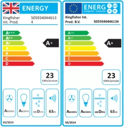 GoodHome LinkSense GHCH60LKBL Black Steel & Glass Chimney Cooker Hood (W)59.8cm - Black 25 GoodHome LinkSense GHCH60LKBL Black Steel & Glass Chimney Cooker Hood (W)59.8cm - Black -Trade point goodhome linksense ghch60lkbl black steel glass chimney cooker hood w 59 8cm black5059340446134 EUP EN
