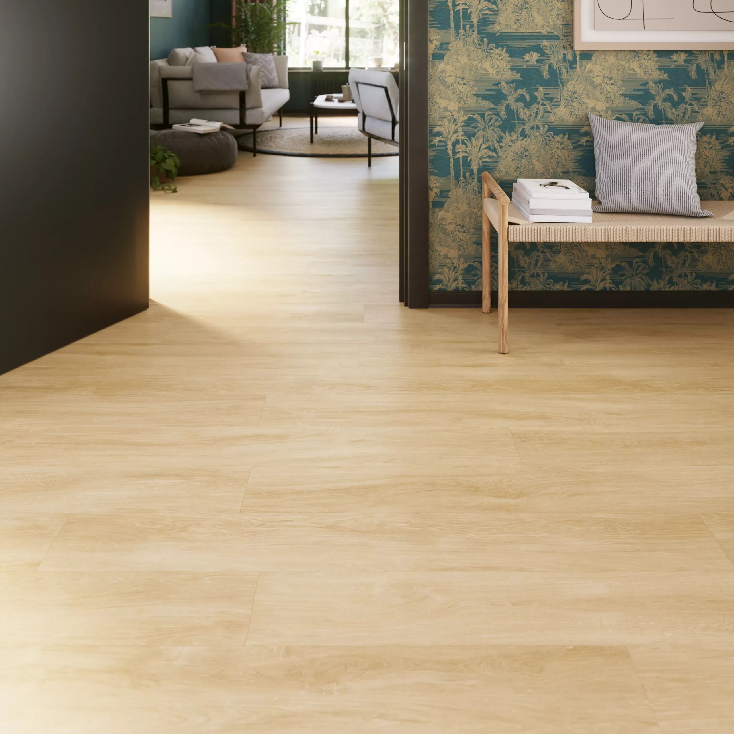 GoodHome Lulea Wood Effect Laminate Flooring, 1.995m² 10 GoodHome Lulea Wood Effect Laminate Flooring, 1.995m² - Image 8