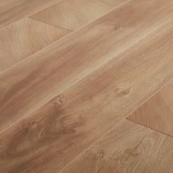 GoodHome Lydney Natural Wood Effect Laminate Flooring, 1.759m²