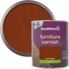 GoodHome Mahogany Satin Multi-surface Furniture Wood Varnish, 750ml -Trade point goodhome mahogany satin multi surface furniture wood varnish 750ml5059340486833 21c