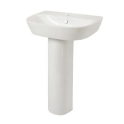 GoodHome Malo Full Pedestal Basin