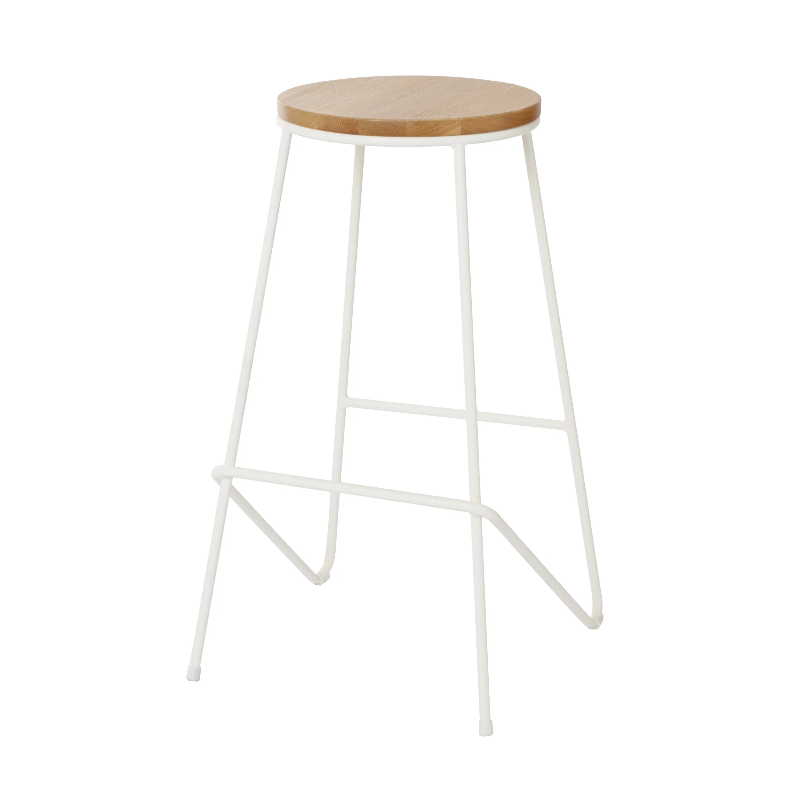 GoodHome Maloux Natural Oak Bar Stool 3 GoodHome Maloux Natural Oak Bar Stool