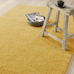 GoodHome Manzo Yellow Rug 150cmx80cm -Trade point goodhome manzo yellow rug 150cmx80cm5059340480718 02i
