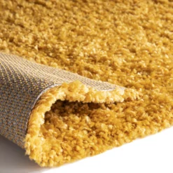 GoodHome Manzo Yellow Rug 150cmx80cm -Trade point goodhome manzo yellow rug 150cmx80cm5059340480718 36c