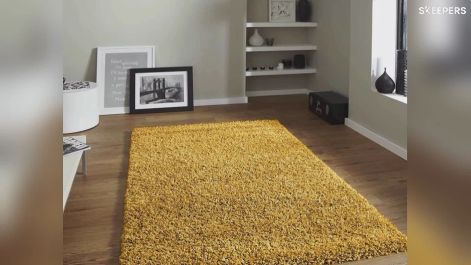 GoodHome Manzo Yellow Rug 170cmx120cm 4 GoodHome Manzo Yellow Rug 170cmx120cm - Image 2