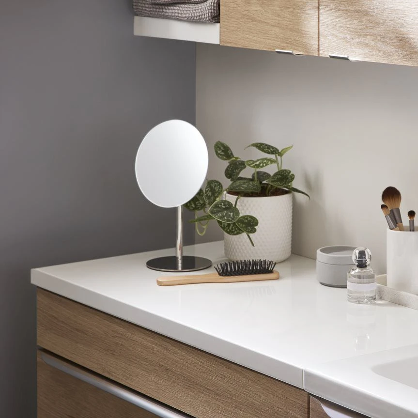 GoodHome Marloes Gloss White Chipboard Bathroom Worktop 2.8cm X 45.2cm X 100cm 5 GoodHome Marloes Gloss White Chipboard Bathroom Worktop 2.8cm X 45.2cm X 100cm - Image 3