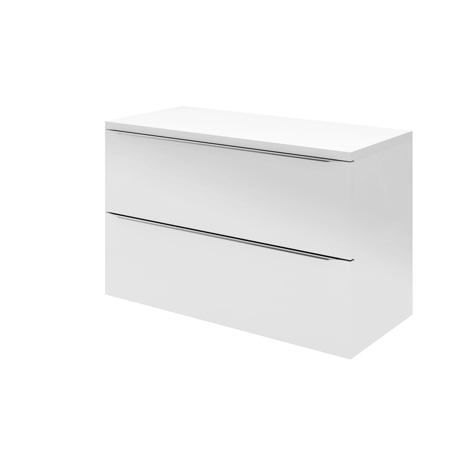 GoodHome Marloes Gloss White Chipboard Bathroom Worktop 2.8cm X 45.2cm X 100cm 9 GoodHome Marloes Gloss White Chipboard Bathroom Worktop 2.8cm X 45.2cm X 100cm - Image 7