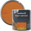 GoodHome Medium Oak Satin Floor Wood Varnish, 2.5L 1 GoodHome Medium Oak Satin Floor Wood Varnish, 2.5L -Trade point goodhome medium oak satin floor wood varnish 2 5l5059340486963 21c