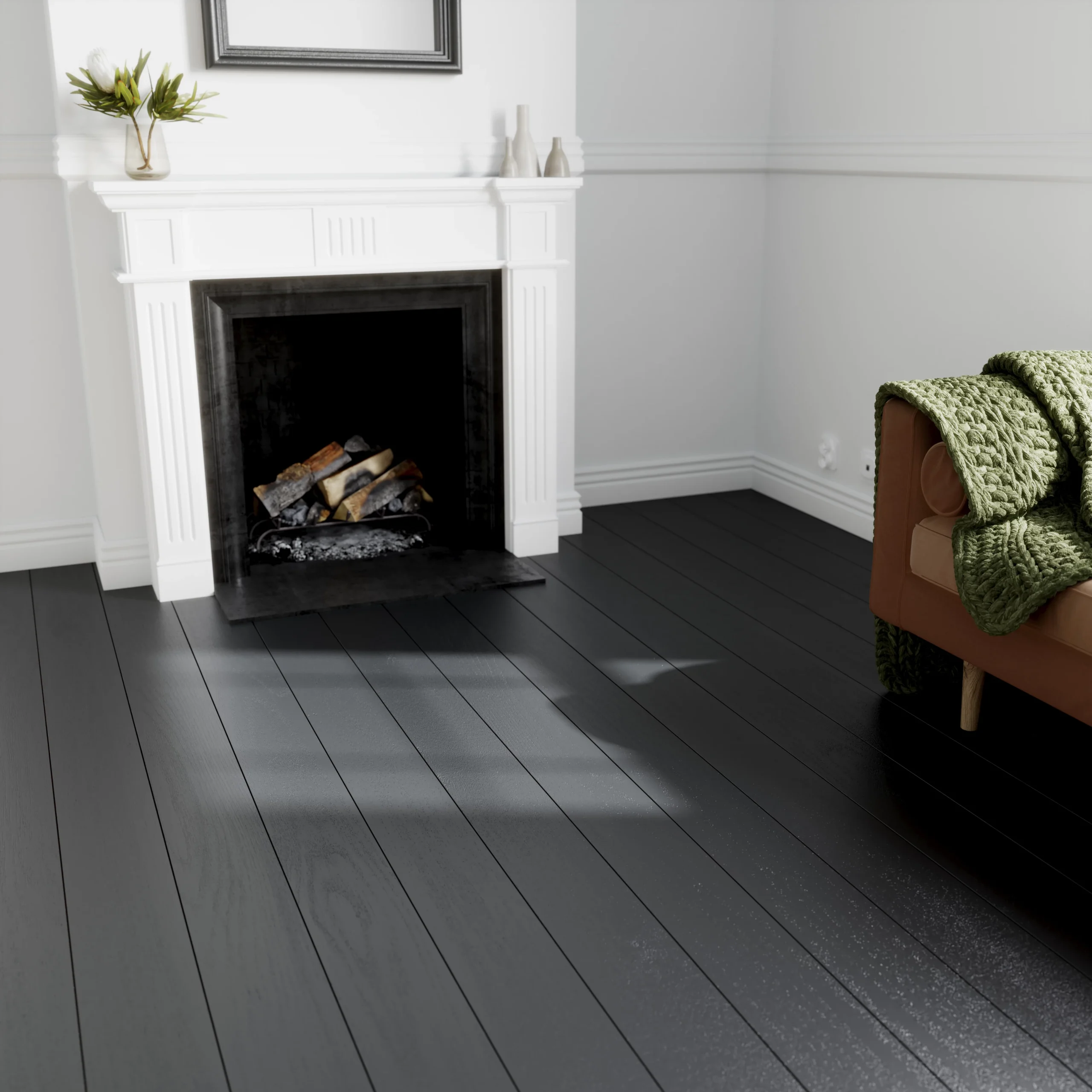 GoodHome Mid Grey Satin Floor Wood Varnish, 2.5L 8 GoodHome Mid Grey Satin Floor Wood Varnish, 2.5L - Image 6