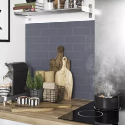 GoodHome Nepeta Anthracite Smooth / Shallow Paper & Resin Back Panel, (H)6000mm (W)20000mm (T)3mm 12 GoodHome Nepeta Anthracite Smooth / Shallow Paper & Resin Back Panel, (H)6000mm (W)20000mm (T)3mm -Trade point goodhome nepeta anthracite smooth shallow paper resin back panel h 6000mm w 20000mm t 3mm3663602636328 21i