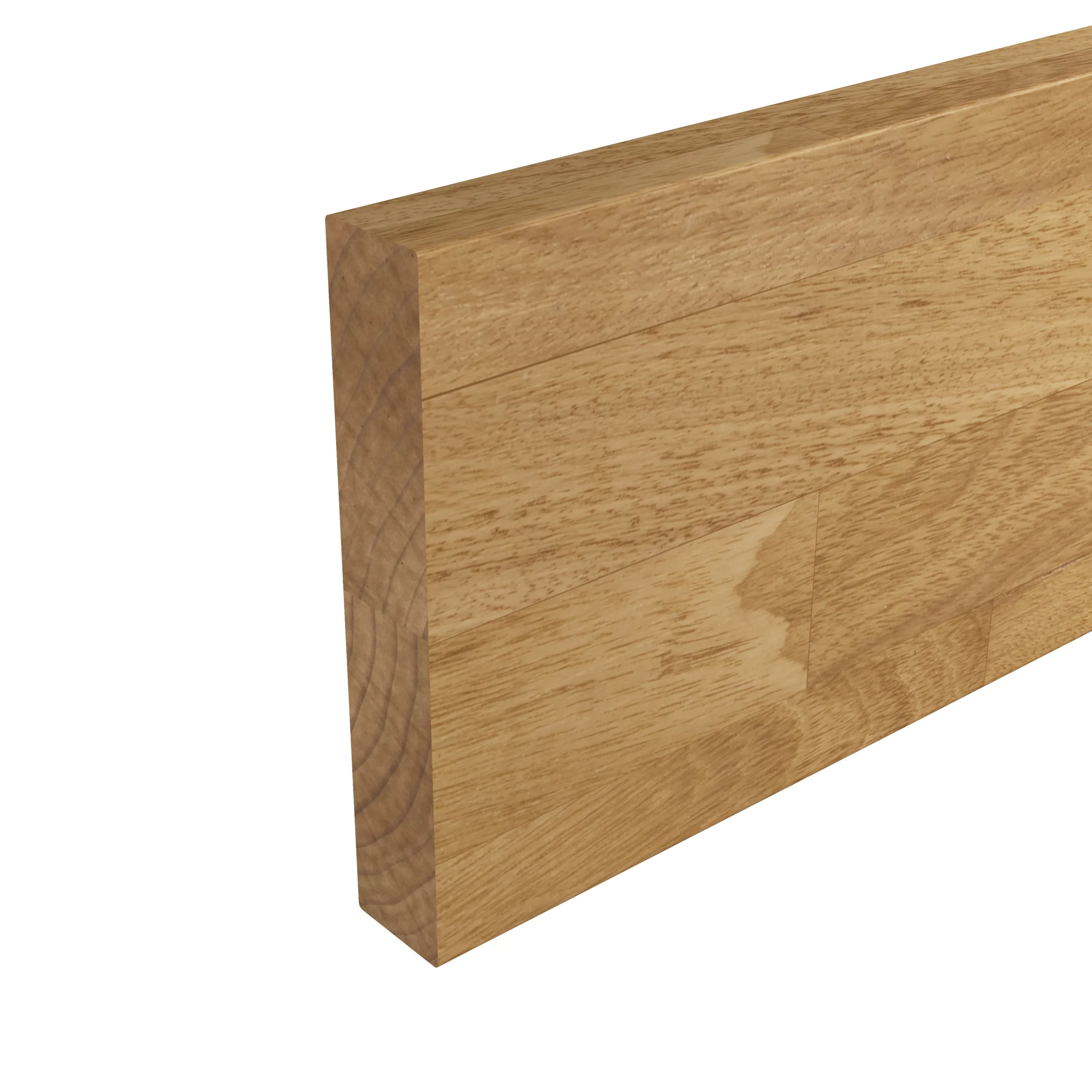 GoodHome Orin Chevron Solid Oak Upstand (L)3000mm 3 GoodHome Orin Chevron Solid Oak Upstand (L)3000mm