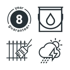 GoodHome Outdoor Black Satinwood Exterior Metal Paint, 2.5L Tin 11 GoodHome Outdoor Black Satinwood Exterior Metal Paint, 2.5L Tin -Trade point goodhome outdoor black satinwood exterior metal paint 2 5l tin5059340296104 03t