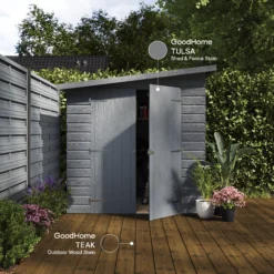 GoodHome Outdoor Dark Oak Satin Quick Dry Wood Stain, 2.5L 11 GoodHome Outdoor Dark Oak Satin Quick Dry Wood Stain, 2.5L -Trade point goodhome outdoor dark oak satin quick dry wood stain 2 5l5059340297460 19i EN 2022