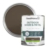 GoodHome Outdoor La Paz Satinwood Multi-surface Paint, 750ml -Trade point goodhome outdoor la paz satinwood multi surface paint 750ml5059340296883 21c