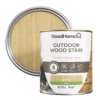 GoodHome Outdoor Light Oak Satin Quick Dry Wood Stain, 750ml -Trade point goodhome outdoor light oak satin quick dry wood stain 750ml5059340297392 21c