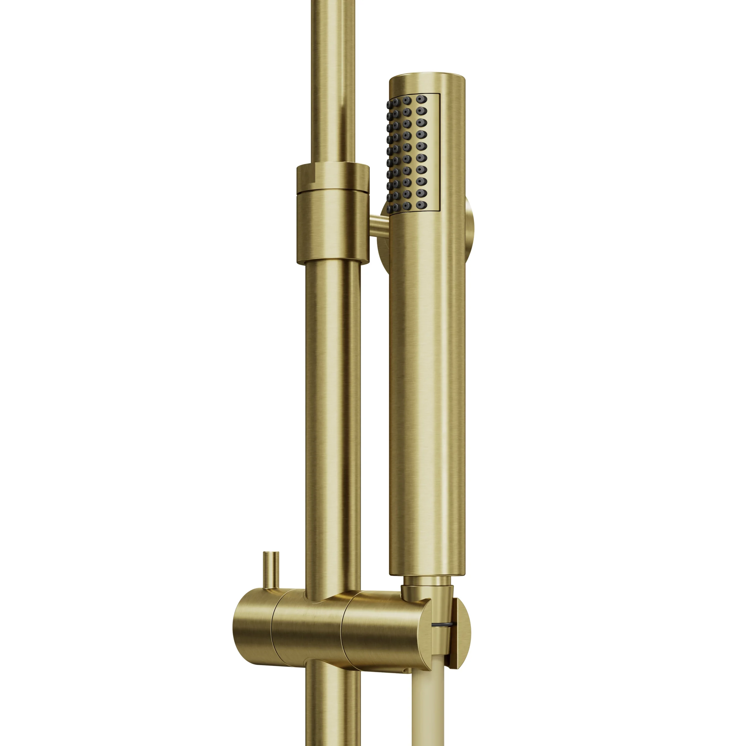 GoodHome Owens Gold Effect Thermostatic Multi Head Shower 6 GoodHome Owens Gold Effect Thermostatic Multi Head Shower - Image 4