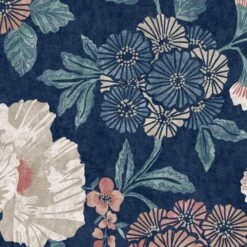 GoodHome Padworth Navy Woven Effect Textured Wallpaper 7 GoodHome Padworth Navy Woven Effect Textured Wallpaper -Trade point goodhome padworth navy woven effect textured wallpaper5059340831794 37c